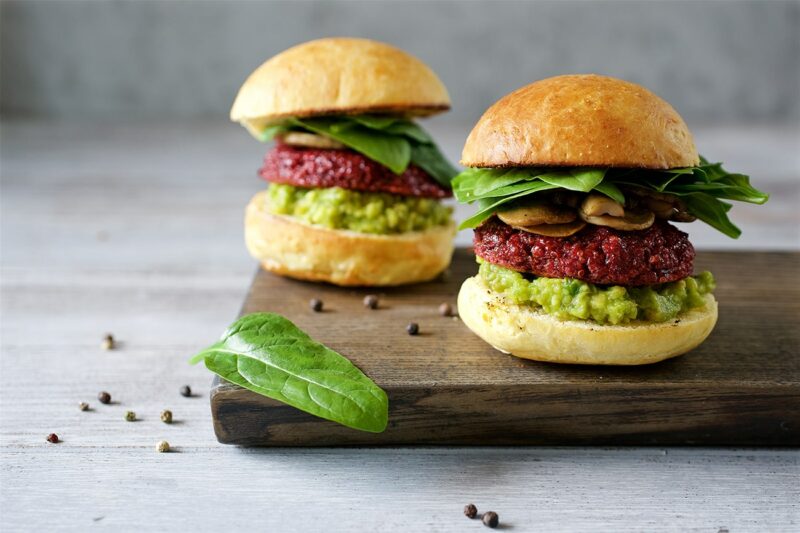 Hamburger vegan